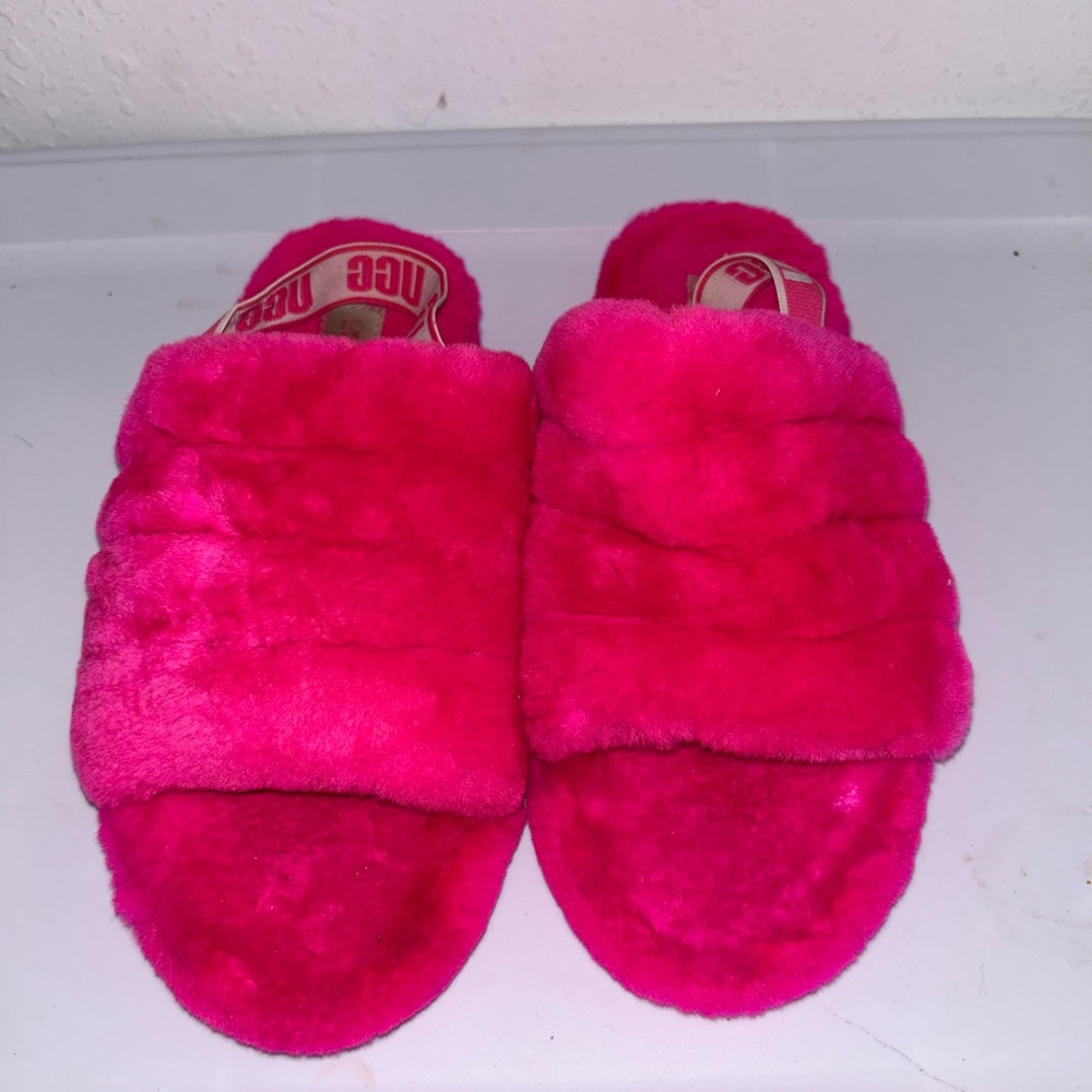 Pink Ugg slippers